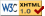 Logotipo W3C-XHTML 1.0 vlido