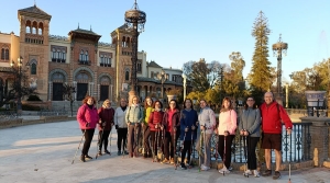 Finaliza el programa de Nordic Walking en el CED Pirotecnia