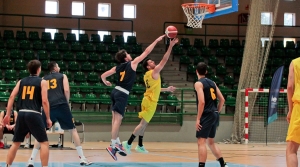 Andrés Tejada, uno de los ases del baloncesto de la US